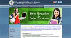 Desktop Screenshot of brahmaputravalleyacademy.com